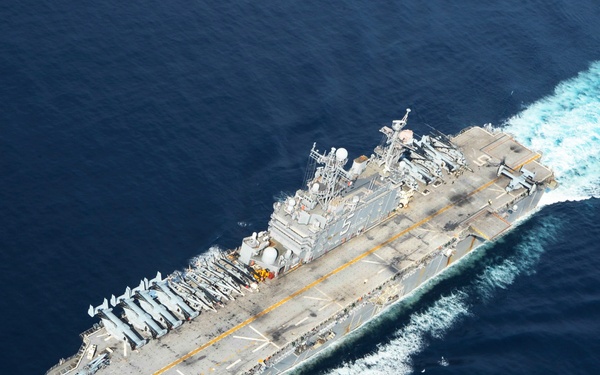 USS Peleliu operations