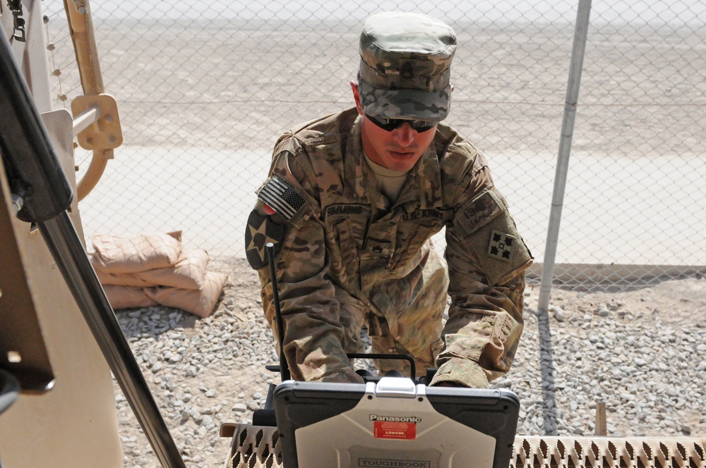 Red Warrior NCO honored for being top CREW specialist in battalion