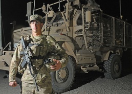 Red Warrior NCO honored for being top CREW specialist in battalion