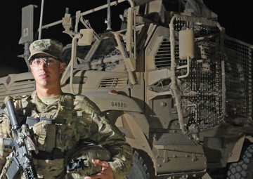 Red Warrior NCO honored for being top CREW specialist in battalion