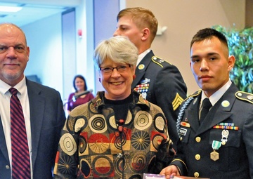 USARAK Recognizes Stryker Soldiers of Excellence