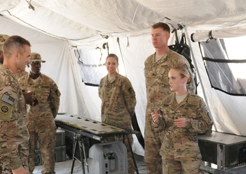White Devils show off expeditionary capabilities and ingenuity to 82nd Airborne Division CG