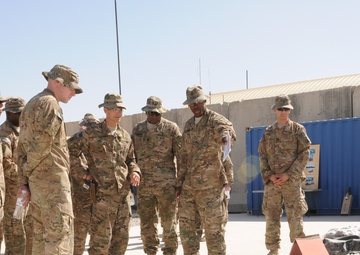 White Devils show off expeditionary capabilities and ingenuity to 82nd Airborne Division CG