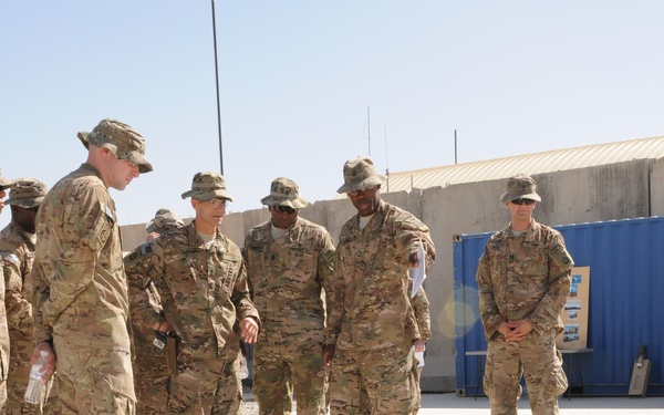 White Devils show off expeditionary capabilities and ingenuity to 82nd Airborne Division CG