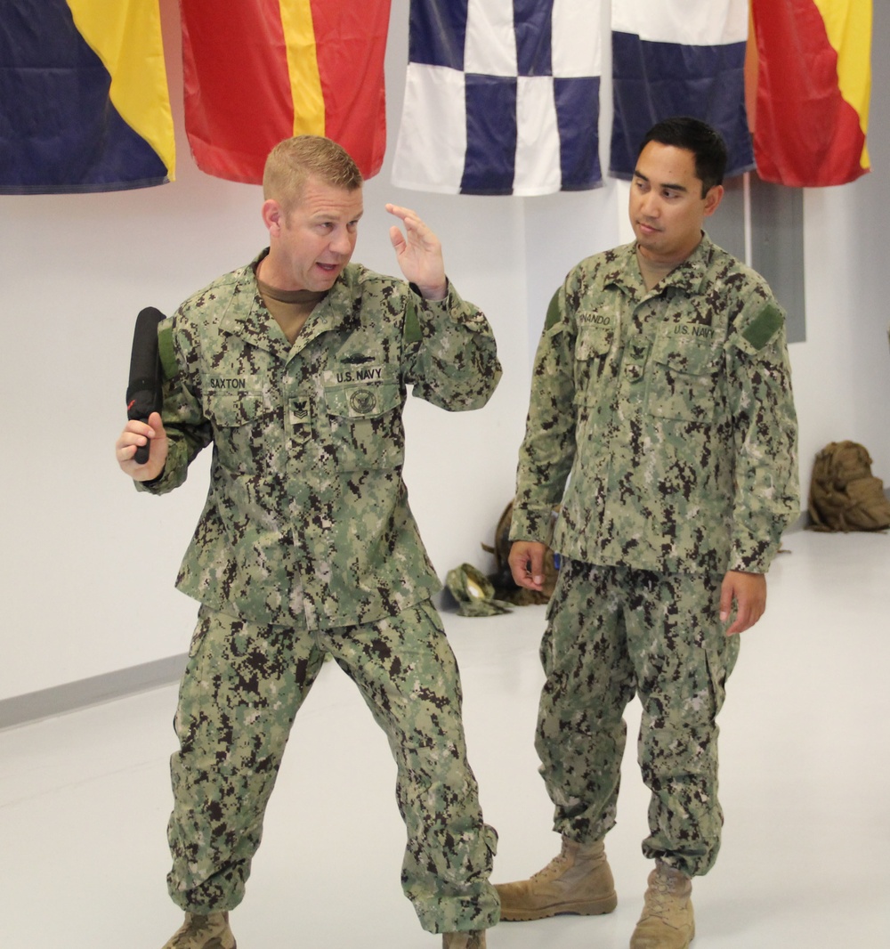 NAVELSG defensive tactics training