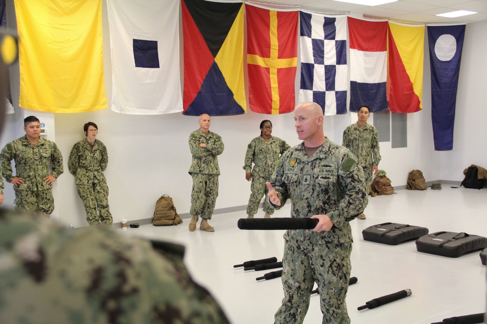 NAVELSG defensive tactics training