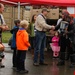 Cub Scouts present gift to 3-2 commander
