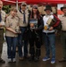 Cub Scouts present gift to Stryker Brigade commander