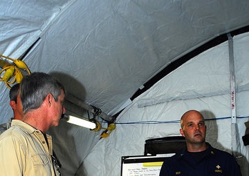 UNMEER delegation visits US Ebola response operations in Liberia