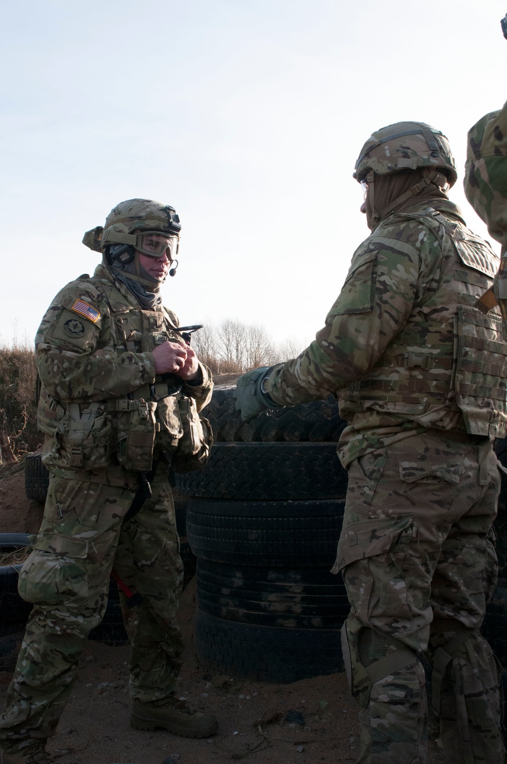 US Soldiers train in Estonia