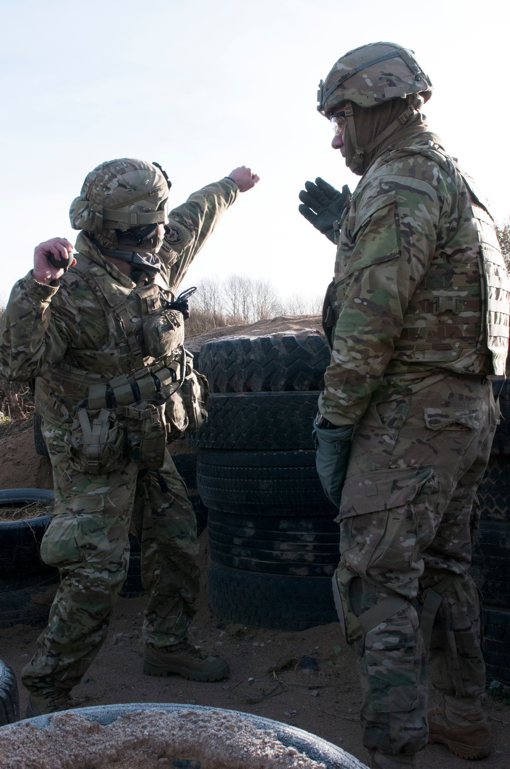 US Soldiers train in Estonia