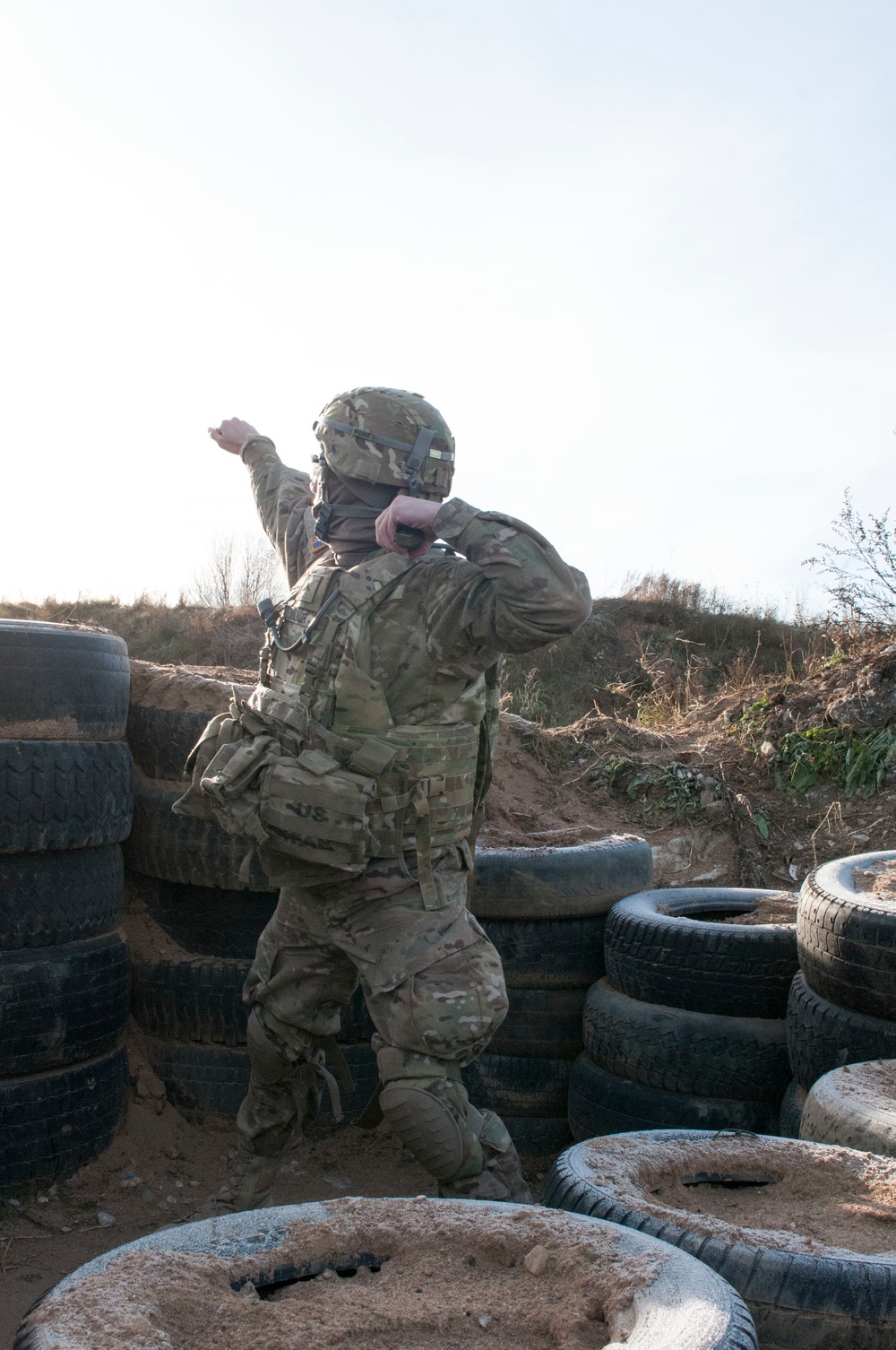 US Soldiers train in Estonia