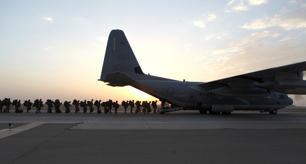 Marines complete operations in Afghanistan, depart Helmand province
