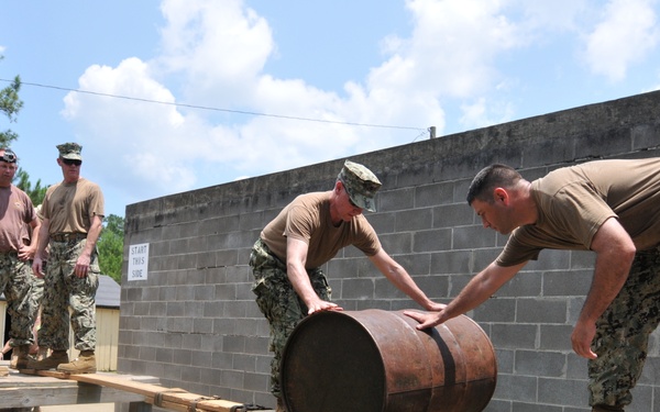 Chief and officer teambuilding exercise
