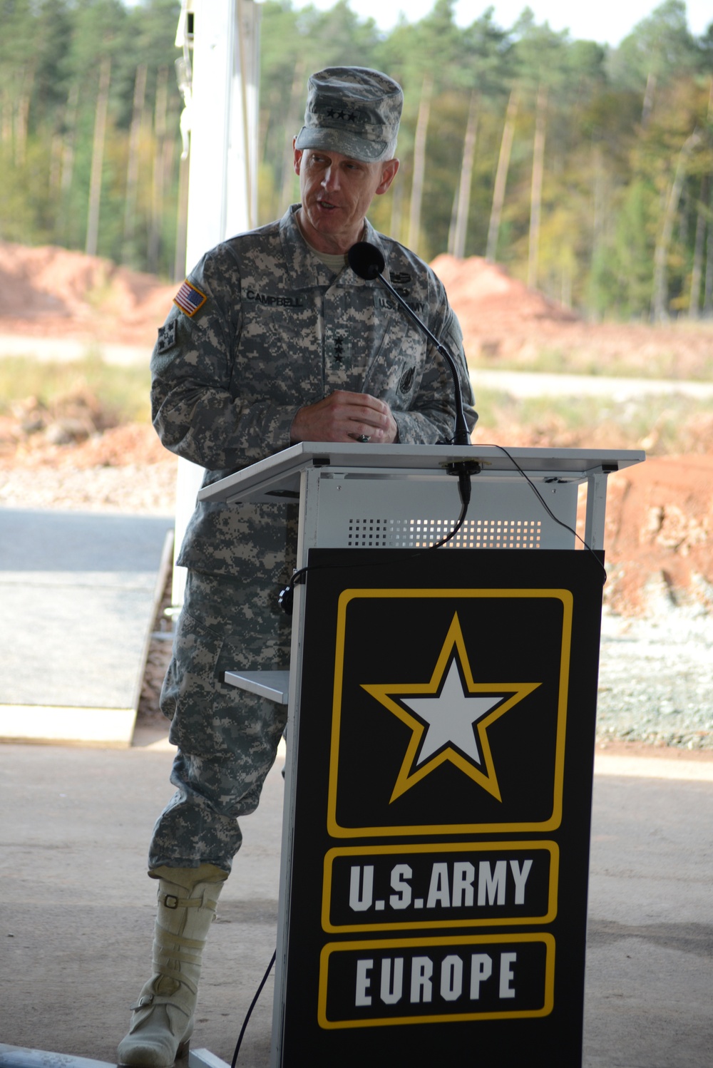 Rhine Ordnance Barracks Medical Center Replacement Groudbreaking Ceremony