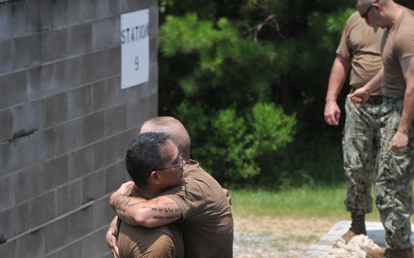 Chief and officer teambuilding exercise