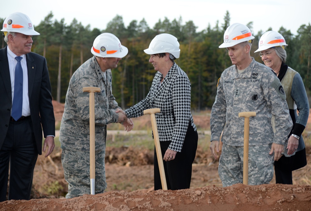 Rhine Ordnance Barracks Medical Center Replacement Groudbreaking Ceremony