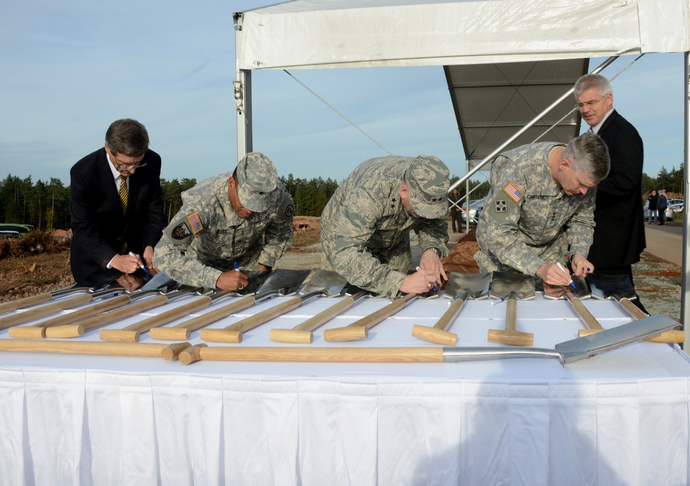 Rhine Ordnance Barracks Medical Center Replacement Groudbreaking Ceremony