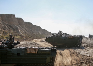 Marines conduct mechanized raid