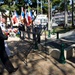 Laying a wreath