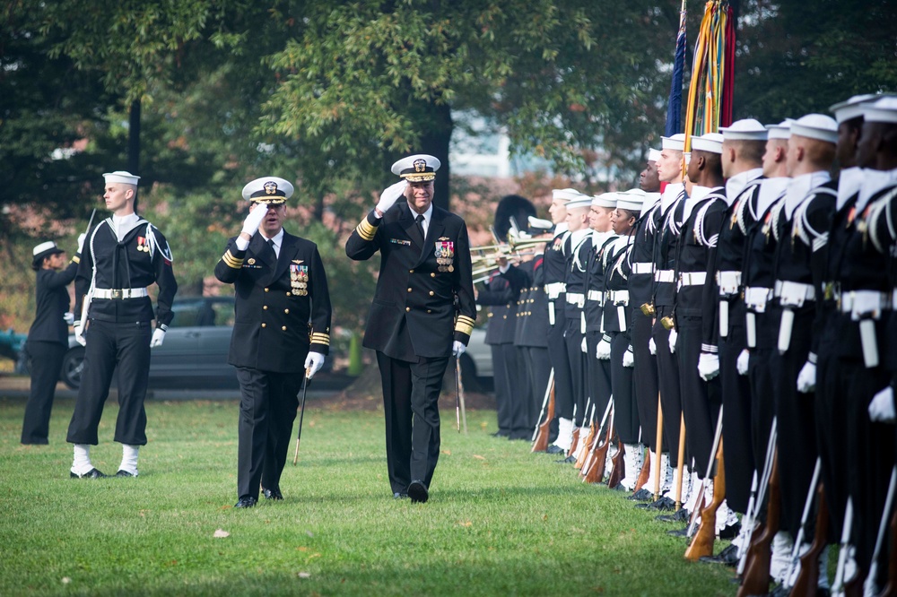 Change of command ceremony