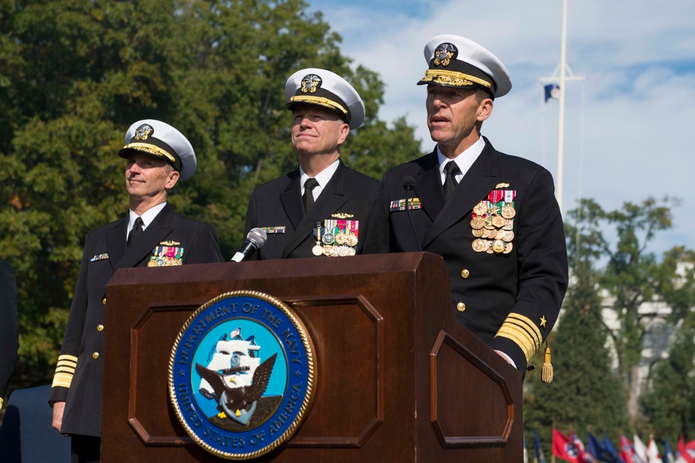 Change of command ceremony