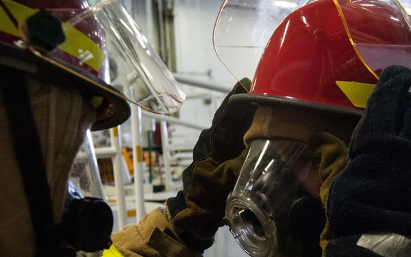 General quarters drill