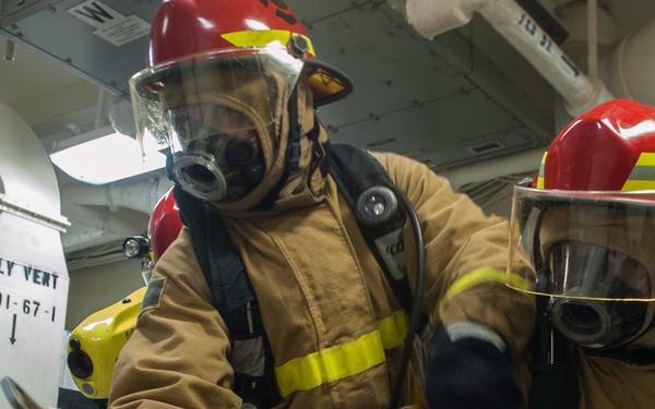 General quarters drill