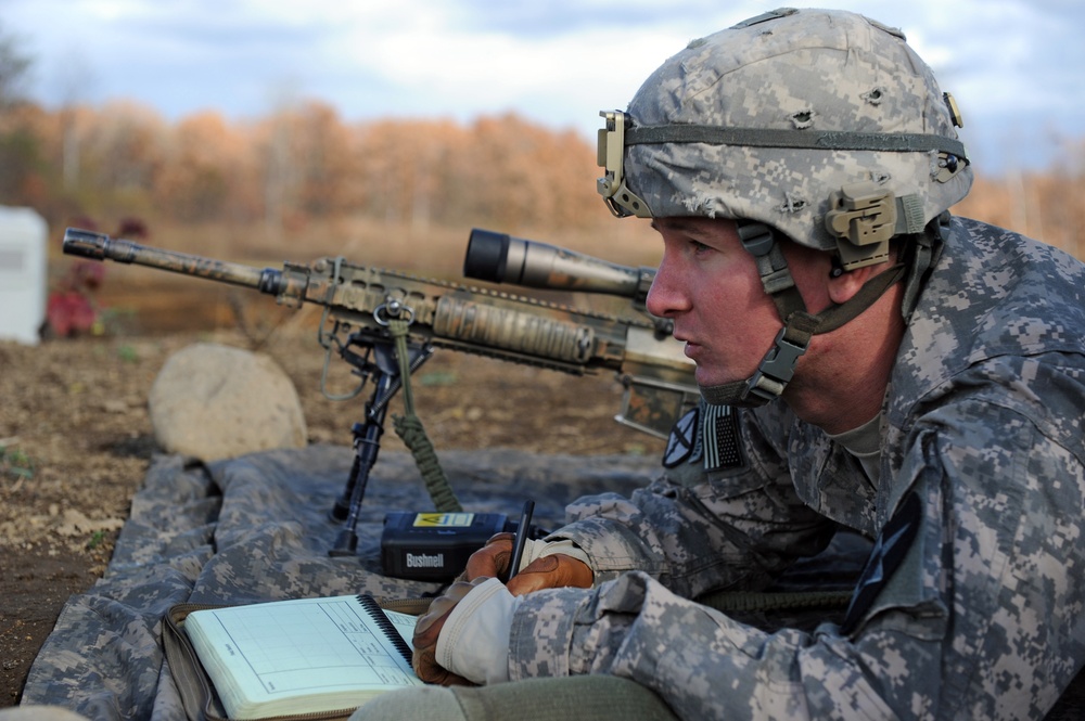 Orient Shield 14 pre-competition sniper training