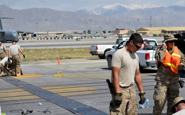 Expeditionary Airmen operate DOD's busiest single runway