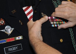 Last continuously serving draftee retires after 42 years of service