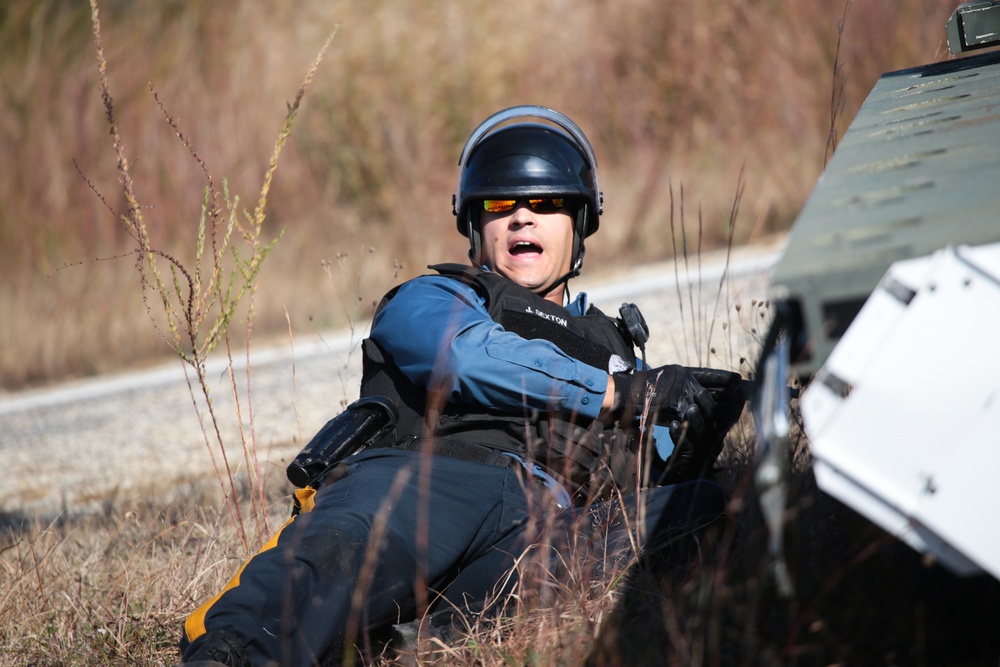 177th Fighter Wing joint active shooter exercise