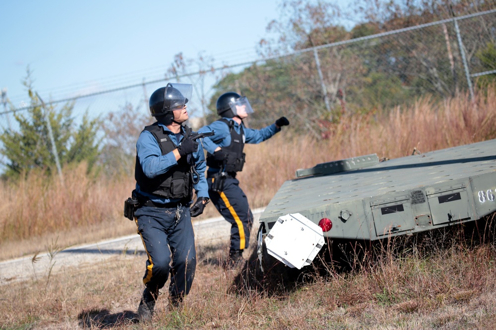 177th Fighter Wing joint active shooter exercise