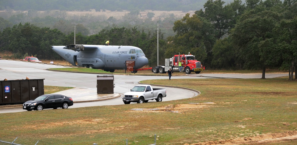 U.S. Air Force C-130 Hercules moves to JBSA Camp Bullis