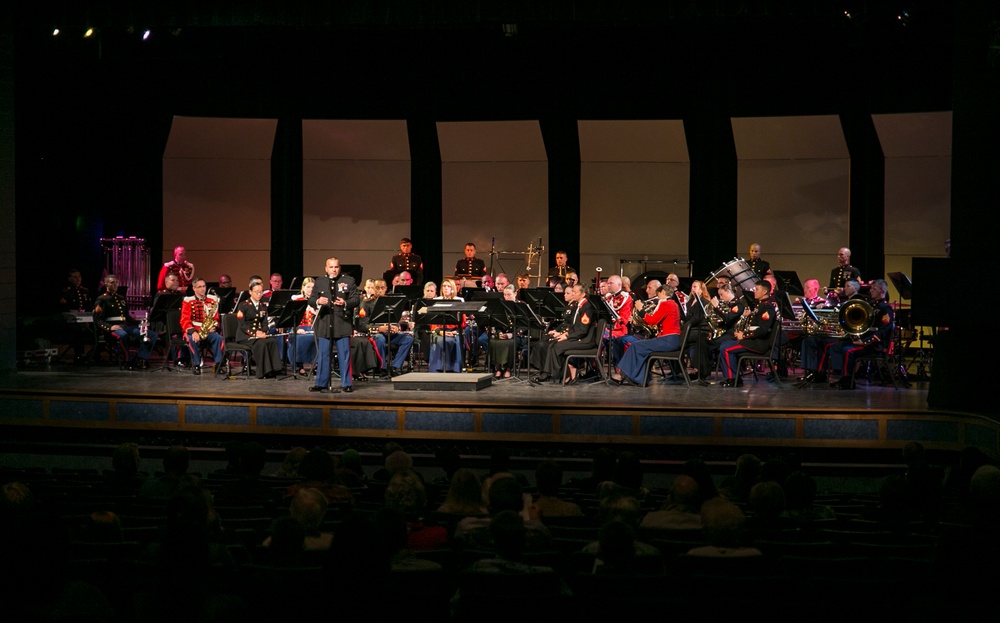 Marine Corps bands perform concert for Hilton Head community