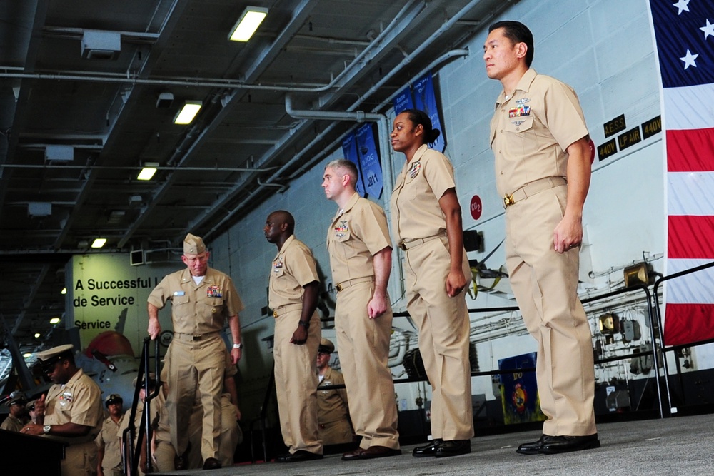 Chief pinning ceremony