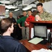 Aboard the aircraft carrier USS George H.W. Bush