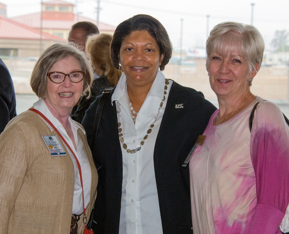 Civic leaders tour with Gen. Darren McDew