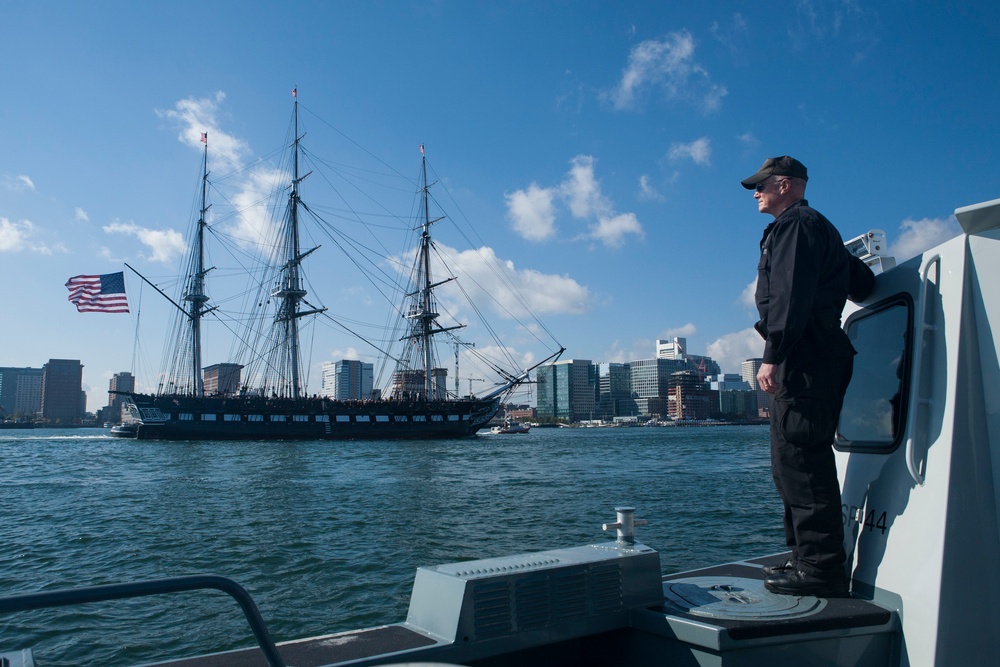 217th birthday cruise of USS Constitution