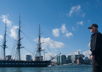 217th birthday cruise of USS Constitution
