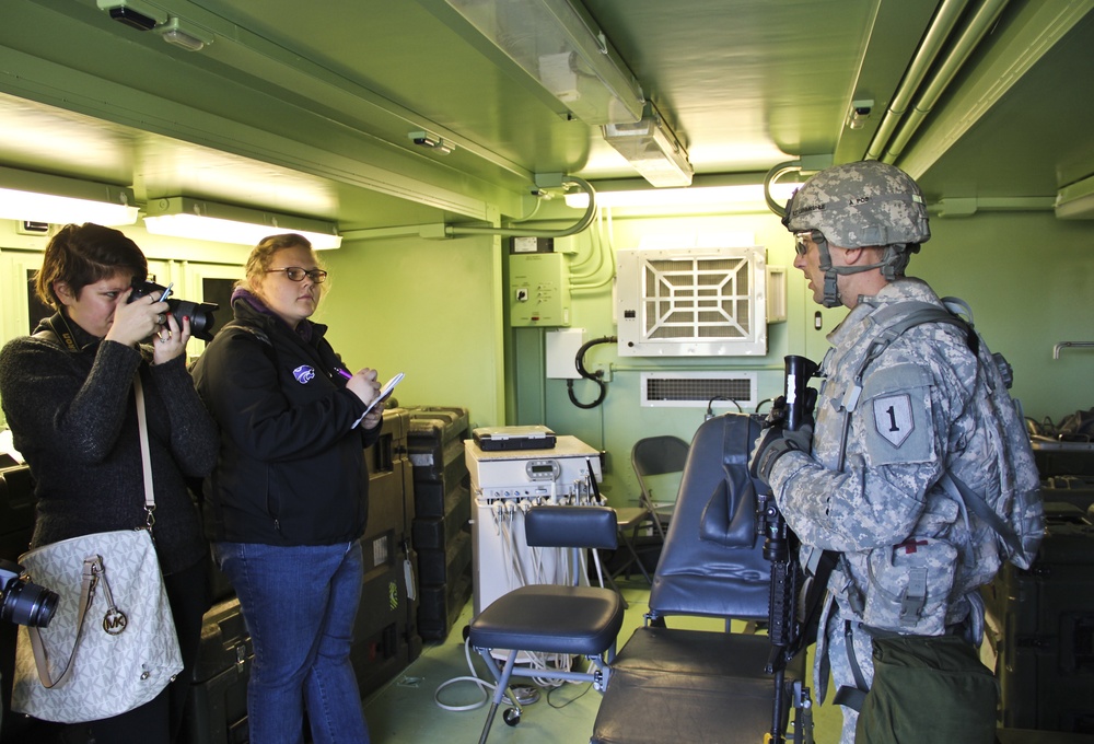 K-State journalism students gain better understanding of Army public affairs