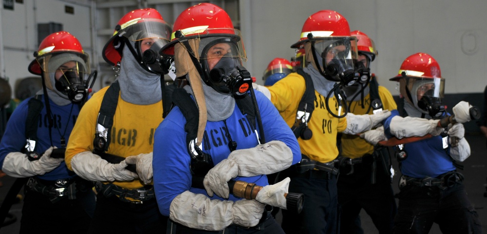General quarters drill