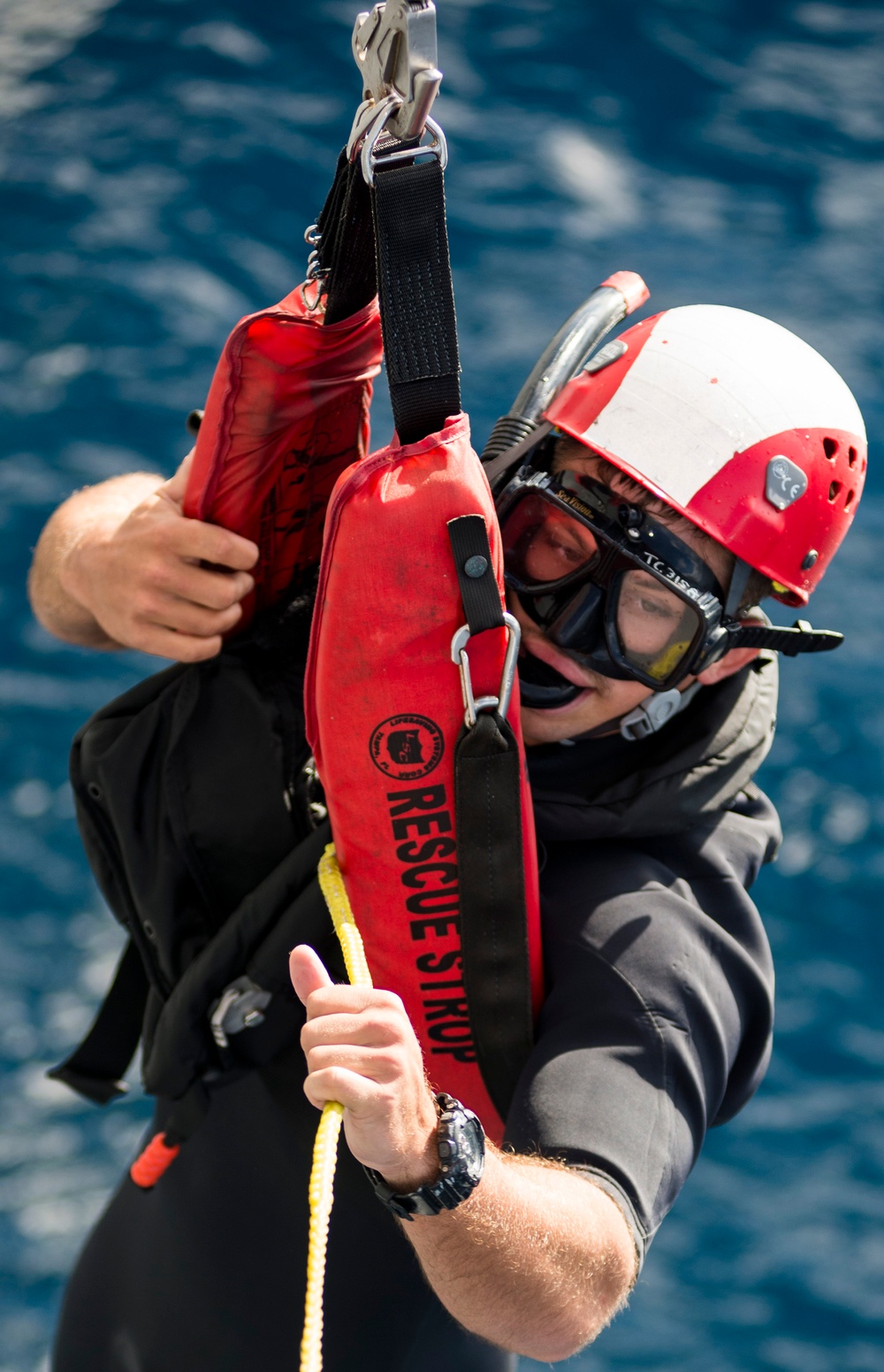 Search and rescue training drill