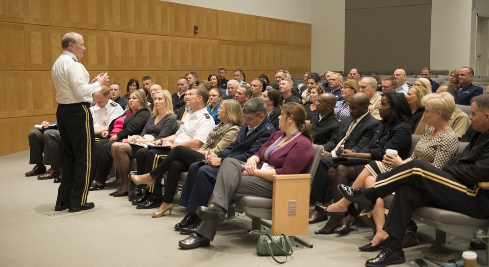 Gen. Dempsey speaks at National Defense University