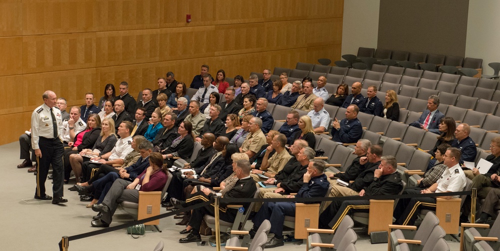 Gen. Dempsey speaks at National Defense University