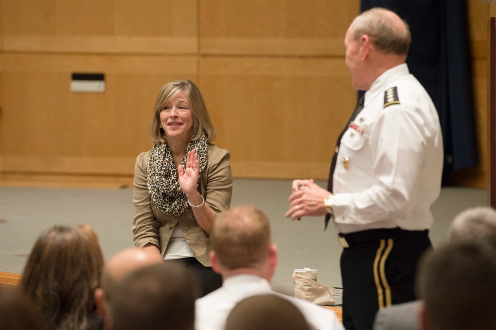 Gen. Dempsey speaks at National Defense University