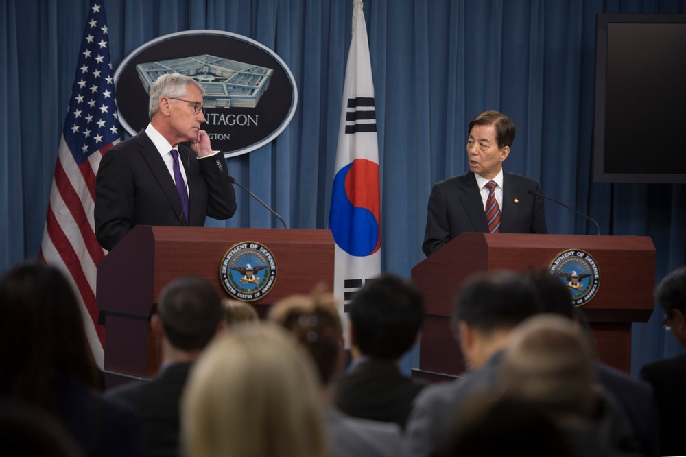 SD joint press brief with ROK Minister of National Defense
