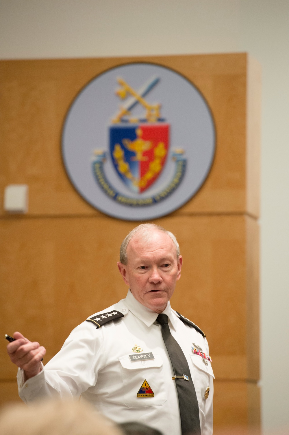 Gen. Dempsey speaks at National Defense University