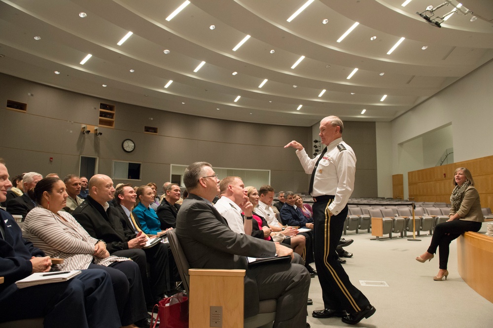 Gen. Dempsey speaks to National Defense University