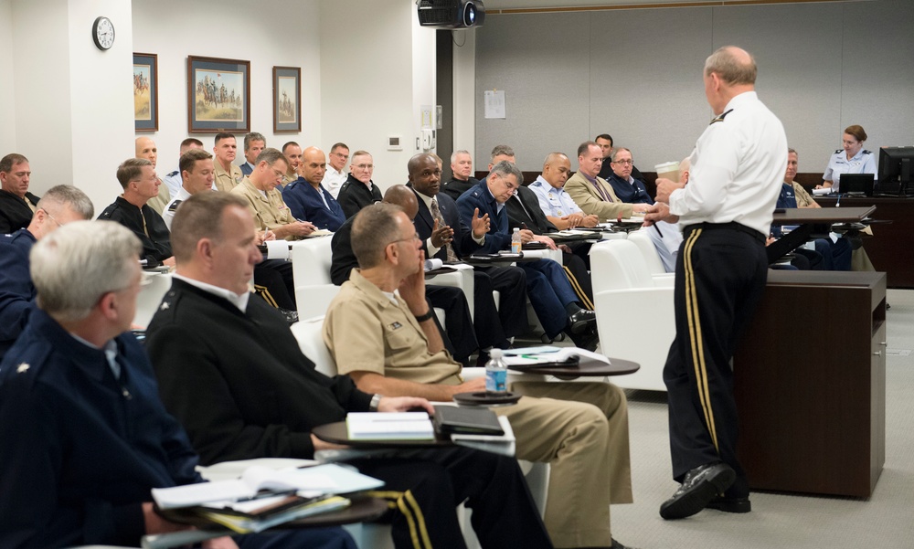 General Dempsey speaks to National Defense University